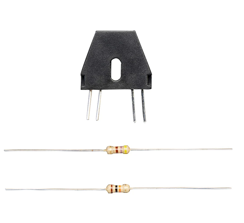 Reflective IR Sensor with 470 and 10K Resistors