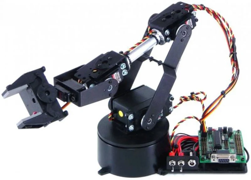 Lynxmotion AL5B 4DOF Robotic Arm SSC-32U Combo Kit (No Software)