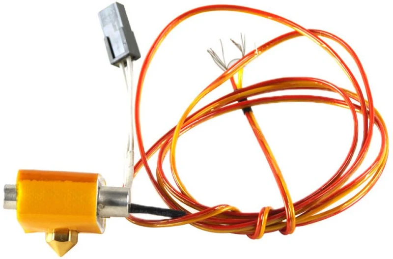 Replicator 2 Hot End Assembly w/ Stranded Thermocouple