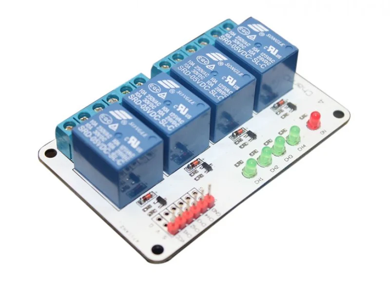 4 Channel 5V 10A Relay Module