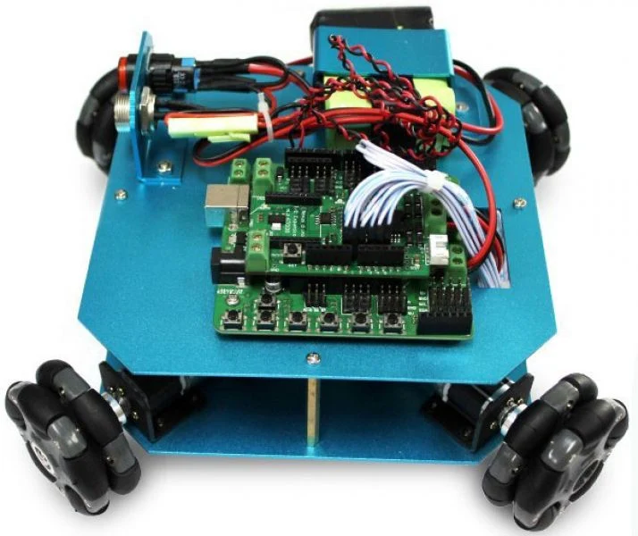 4WD 58mm Omni Wheel Arduino Robot