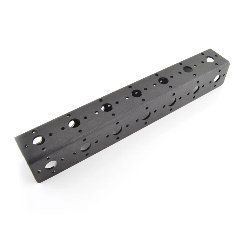 Lynxmotion Black Aluminum Channel - 7" ASB-507