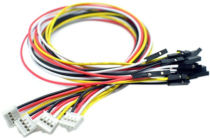 Grove to 4 Pin 2.54 Female Jumper Wire (5 pack)