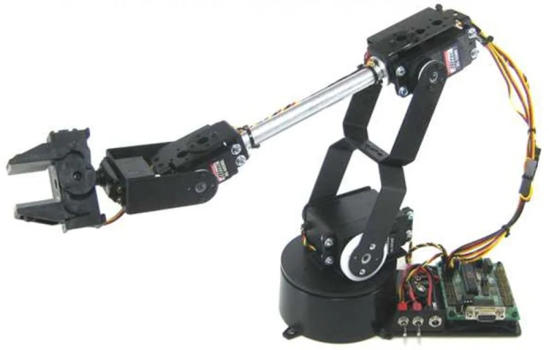 Lynxmotion AL5D 4 Degrees of Freedom Robotic Arm Combo Kit (BotBoarduino)
