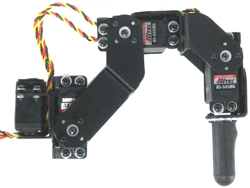Lynxmotion Aluminium Leg Pair (No Servos) (Black) THLEG4-BLK