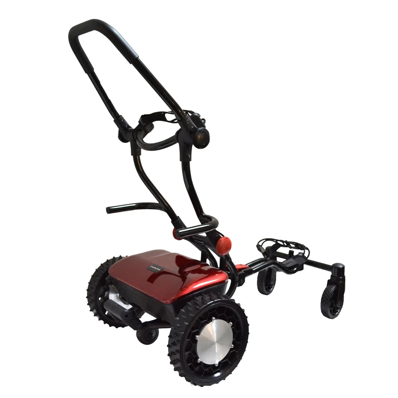 CaddyTrek Mobile Autonomous Robotic Golf Cart Caddy (Red)