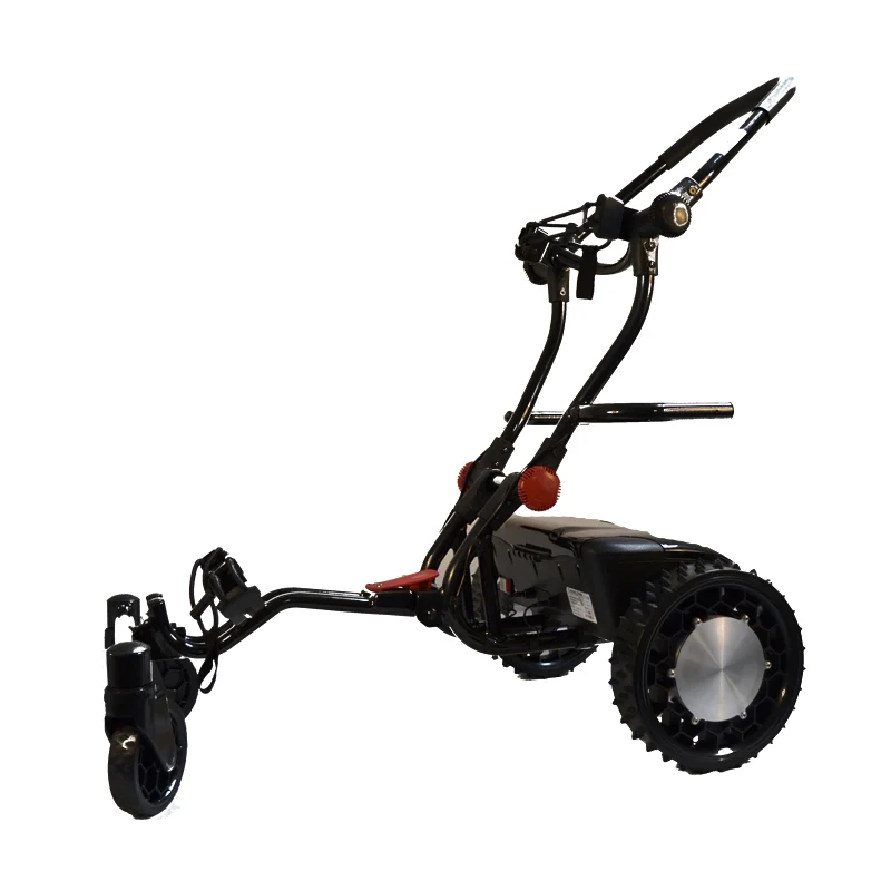 CaddyTrek Mobile Autonomous Robotic Golf Cart Caddy (Black)