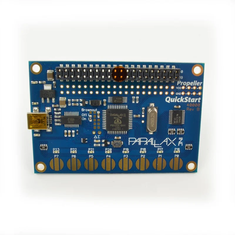 Parallax Propeller P8X32A Microcontroller QuickStart