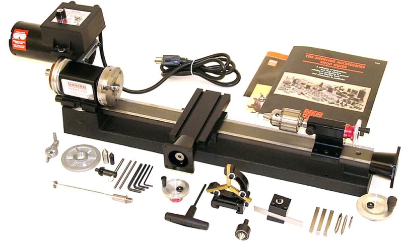 Sherline 4400 Tabletop 3.5" x 17" CNC Lathe Complete Package (metric)
