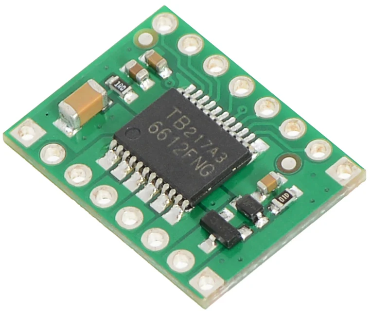 Pololu Dual DC Motor Driver 1A, 4.5V-13.5V- TB6612FNG