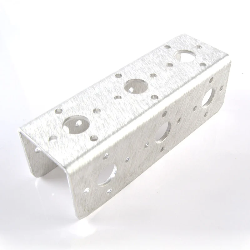 Lynxmotion Brushed Aluminum Channel - 3'' (Single Pack) ASB-503B
