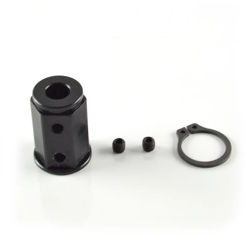 BaneBots Hub, Hex, Series 40, Set Screw, 6mm Bore, 2 Wide