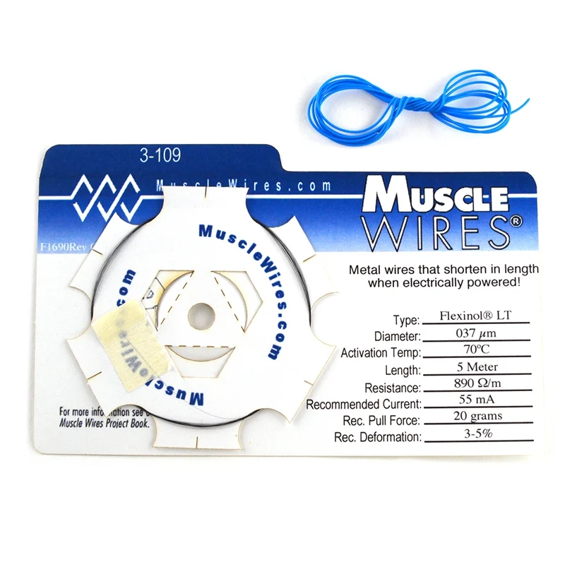 Flexinol Wire 0.0015" LT