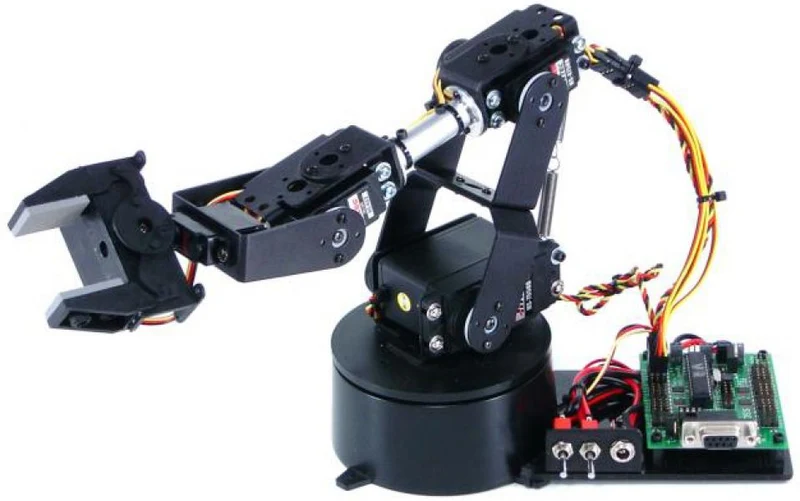 Lynxmotion AL5A 4 Degrees of Freedom Robotic Arm (Hardware Only)