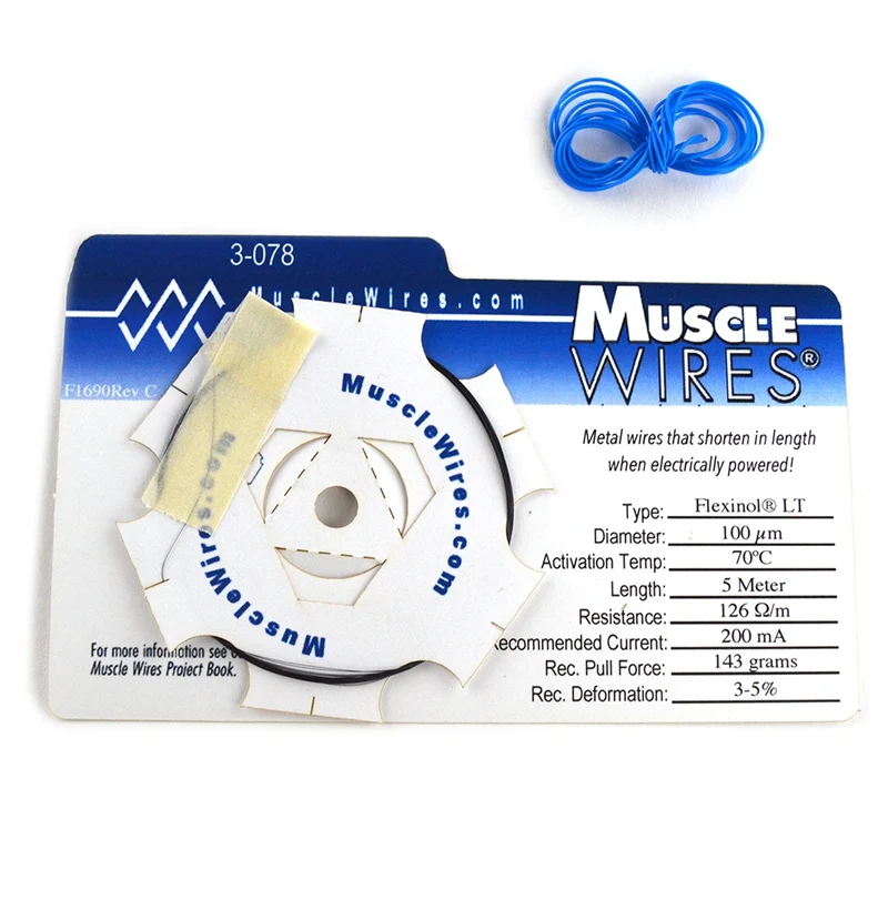 Flexinol Wire 0.004" LT