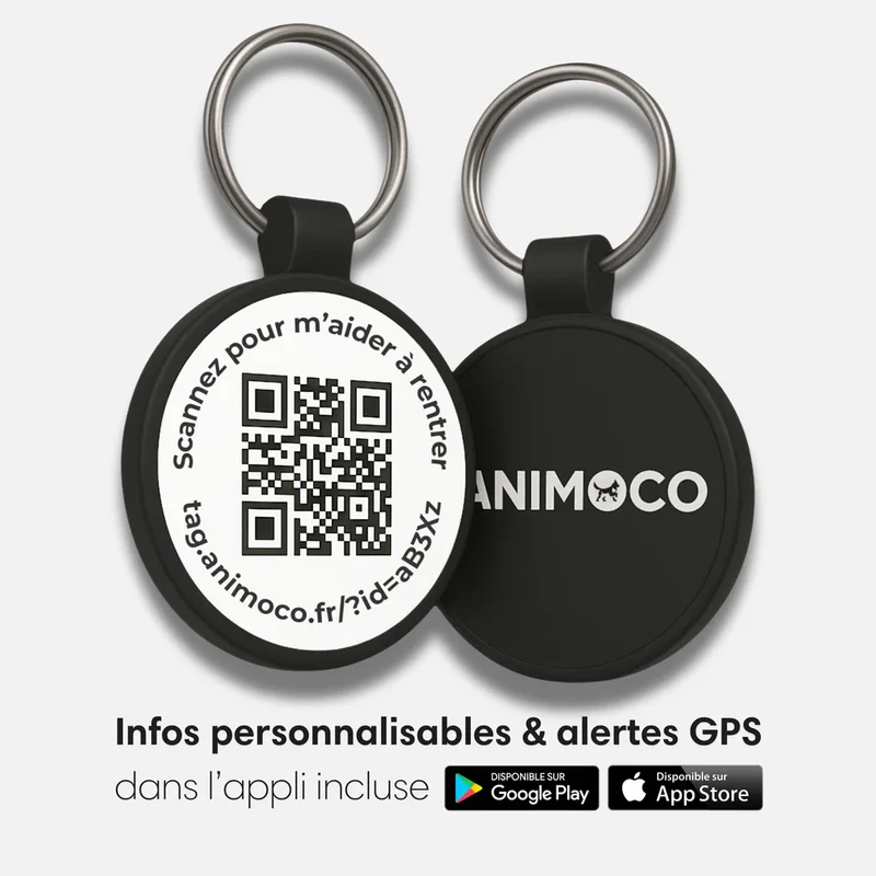 Animoco - Médaille Connectée QR Code Polyvalente