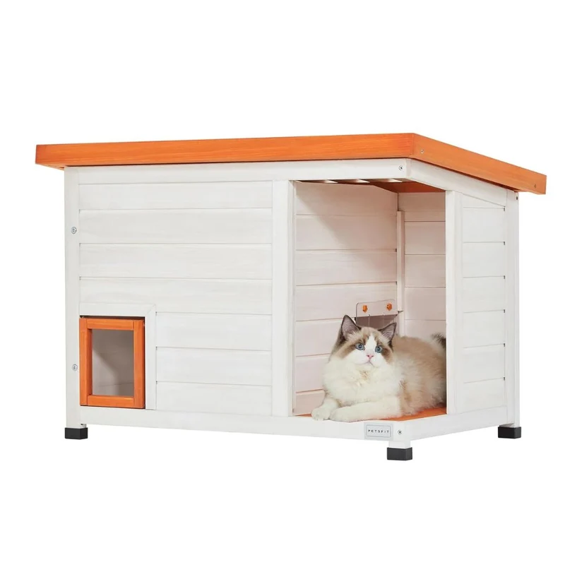 PETSFIT Heated Cat House Outdoor [Only available in the USA]