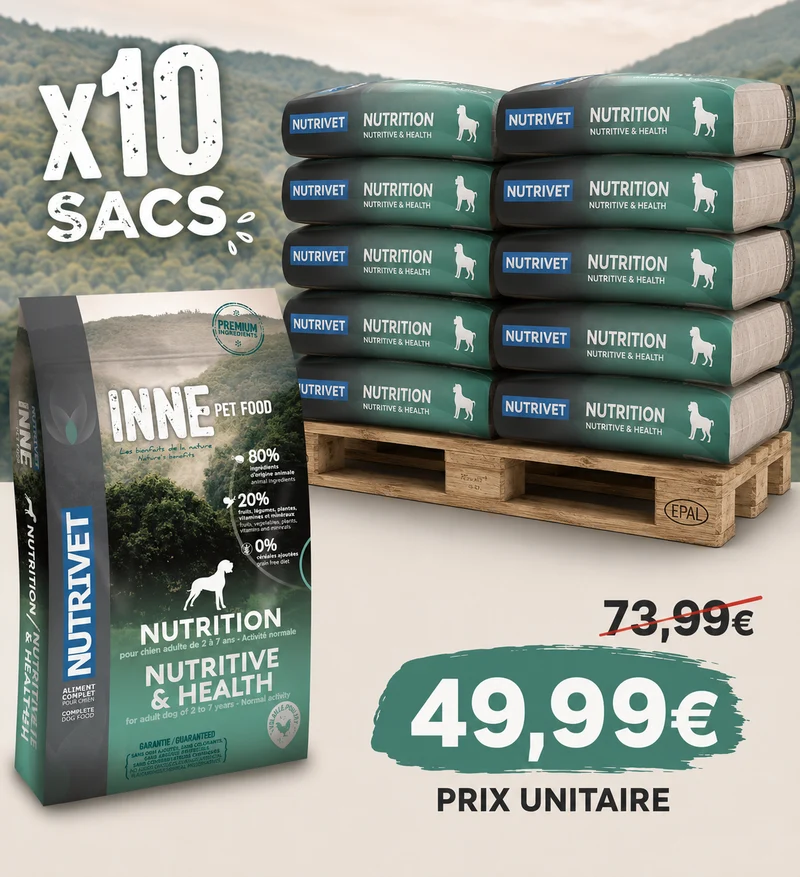 INNE Nutrition 12kg (1 palette - 10 sacs)