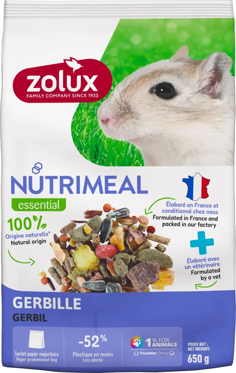 Zolux Nutrimeal Mélange Gerbille 650gr