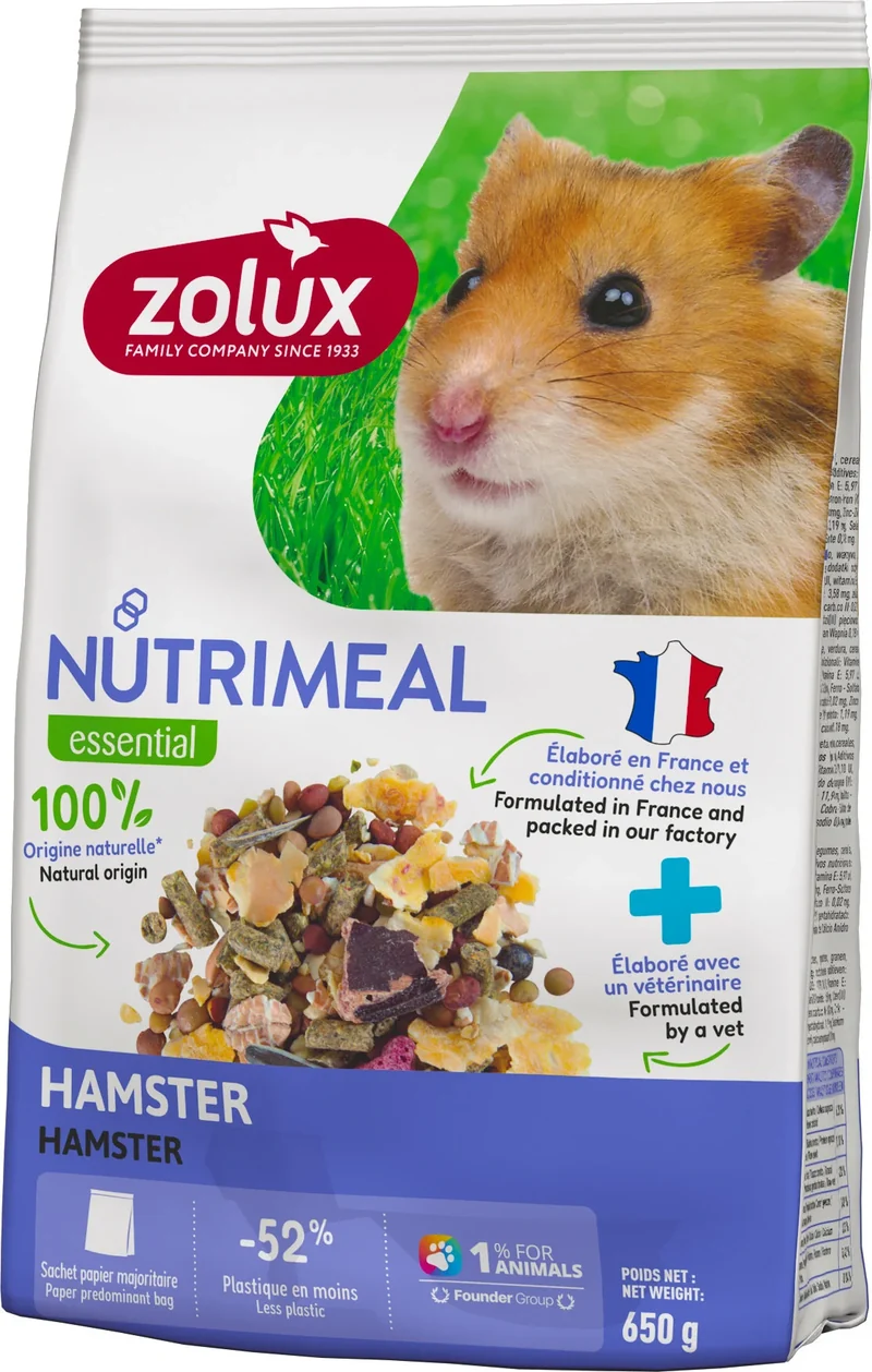 Zolux Nutrimeal Mélange Hamster 650gr