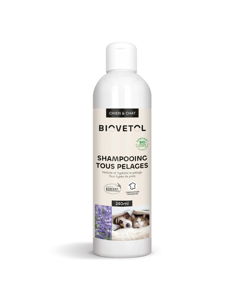 Biovetol - Shampoing Tous Pelages Bio