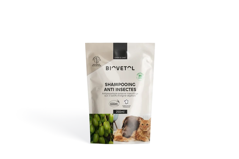 Biovetol - Shampoing Anti-Insectes Bio (recharge écologique)