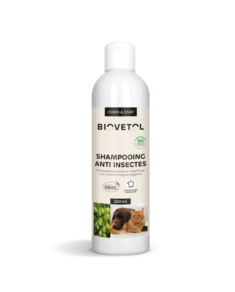 Biovetol - Shampoing Anti-Insectes Bio