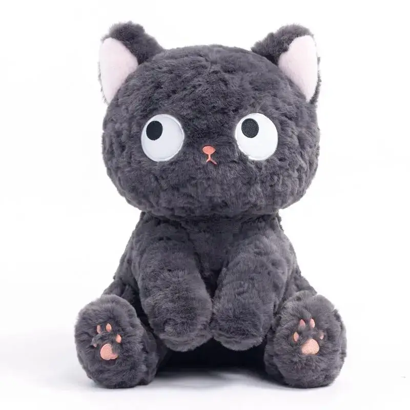 Peluche Chat Gris