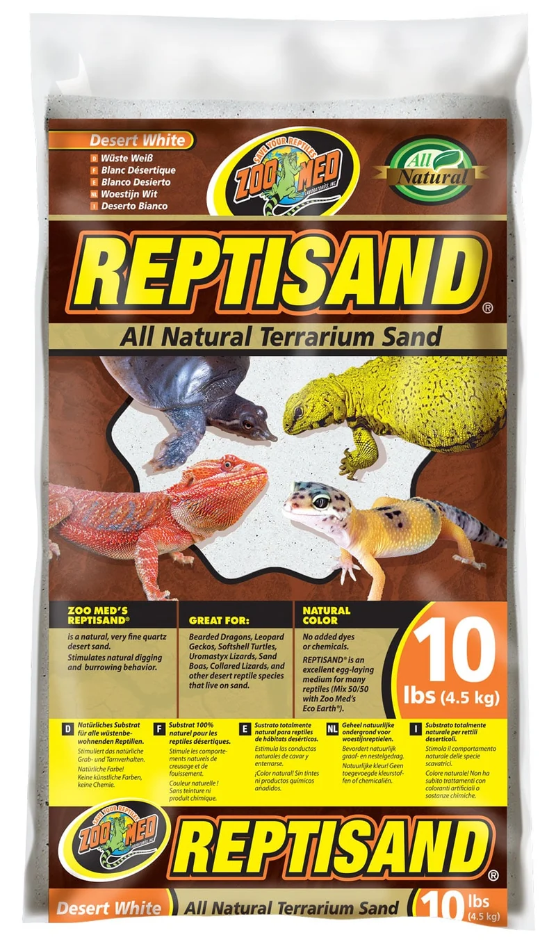 Zoomed Sable Reptisand Blanc 4,5kg