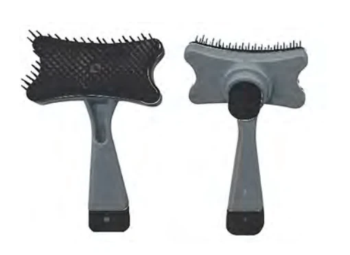Zamibo Brosse Carde Plastique Autonettoyante