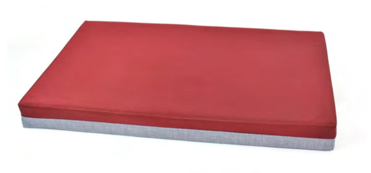 Zamibo Matelas Amovible Bordeaux & Gris