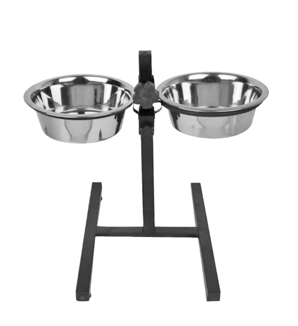 Zamibo Support Réglable Double Inox ∅28cm 12-39cm