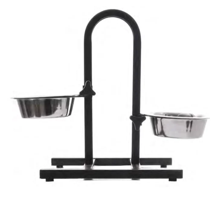 Zamibo Support Réglable Double Inox ∅21cm 9,5x39cm