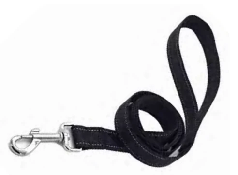 Zamibo Laisse Polyester Réfléchissante Noire 120cm