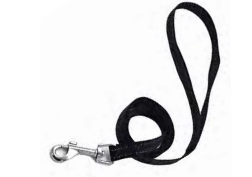 Zamibo Laisse Polyester Reflechissante Noire 120cm