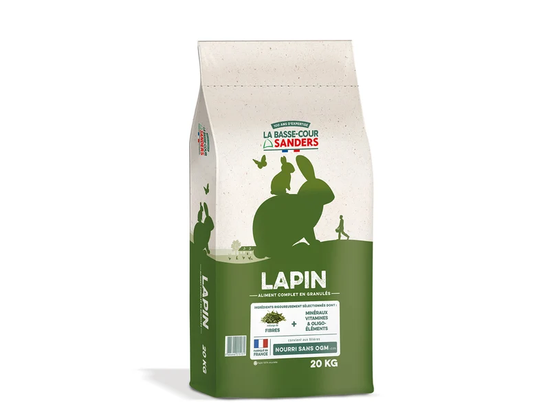 SANDERS Aliment Complet Lapin 20kg