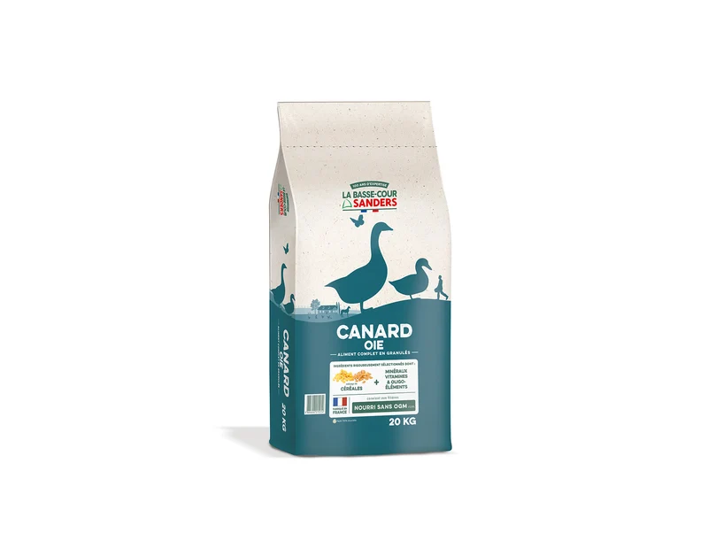 SANDERS Aliment Canard Oie 20kg