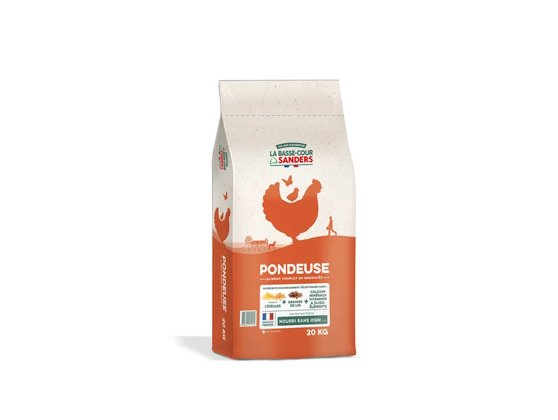 SANDERS Aliment Poule Pondeuse 20kg