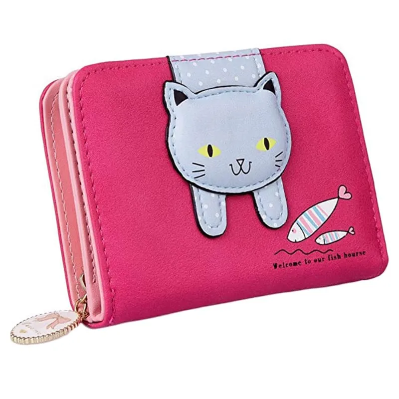 Porte-monnaie chat protecteur FLUZKAT™