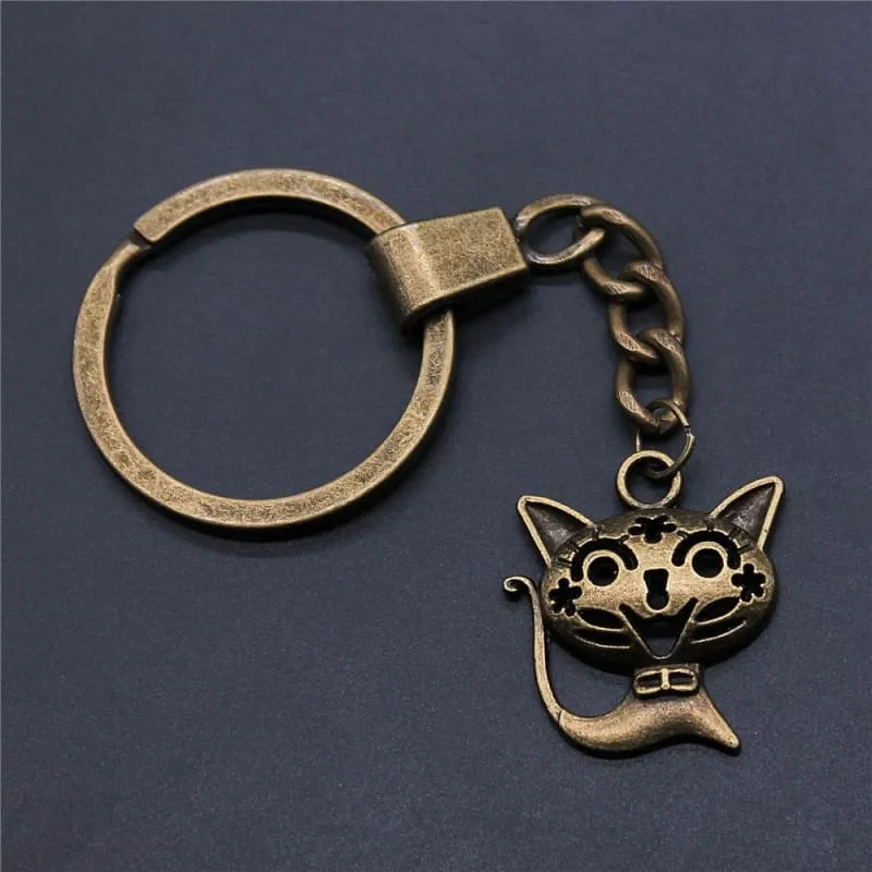 Porte-clés silhouette de chat KEYCHAKAT™