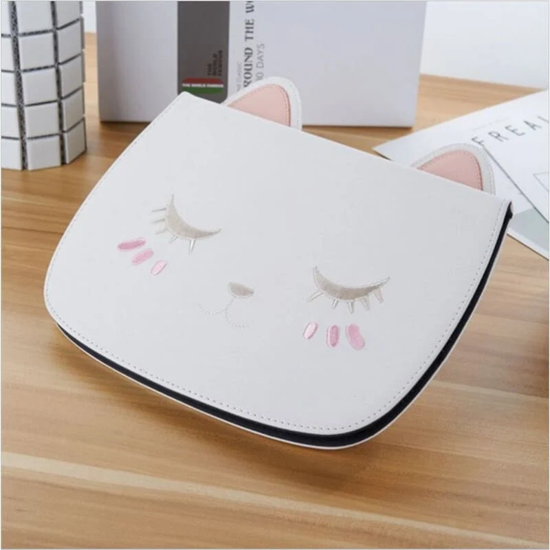 Pochette support tablette tête de chat TABLETKAT™