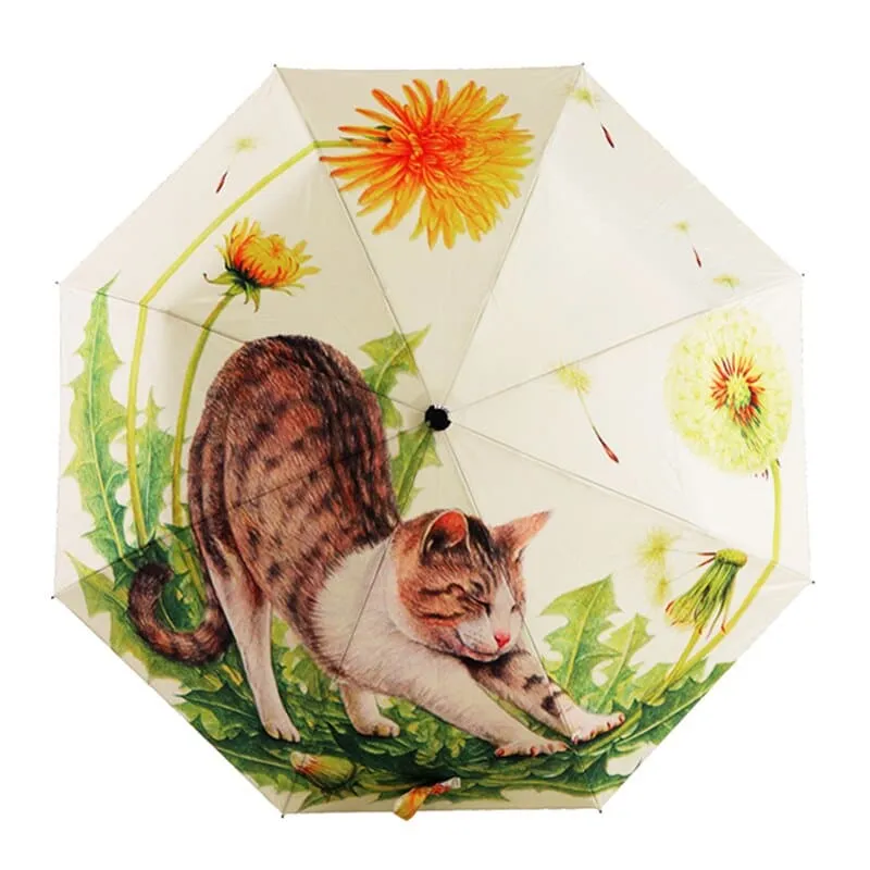 Parapluie de chat qui s'étire Anti-uv BRELLASKAT™