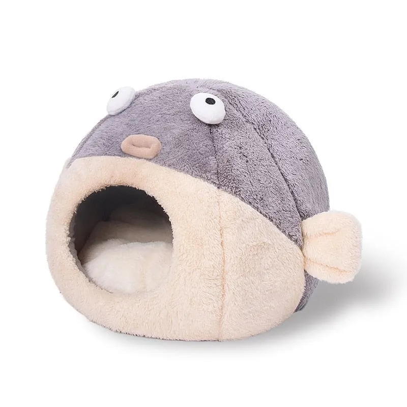 Niche pour chat en forme de poisson WHALESKAT™
