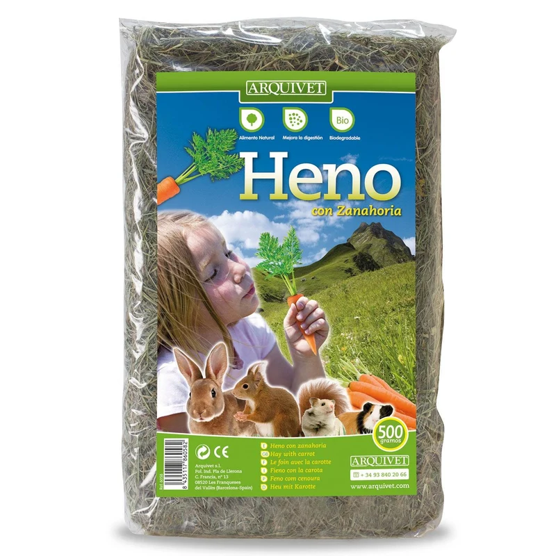 Heno con zanahoria 500 gr