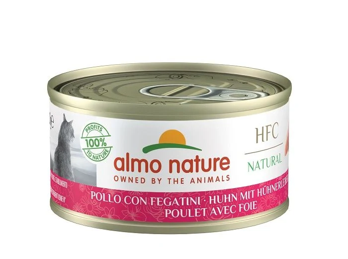 ALMO NATURE HFC Natural Poulet Foie 70g