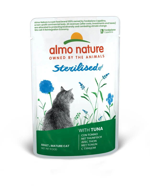 ALMO NATURE Holistic Functional Sterilised Thon 70g
