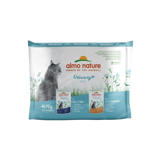 ALMO NATURE Holistic Functional Urinary Multipack 6x70g
