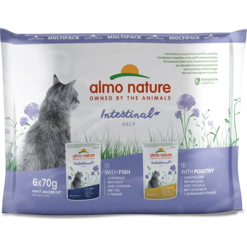 ALMO NATURE Holistic Functional Digestive Multipack 6x70g