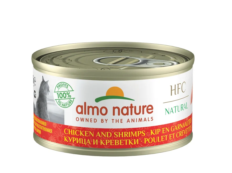 ALMO NATURE HFC Natural Poulet Crevette 70g
