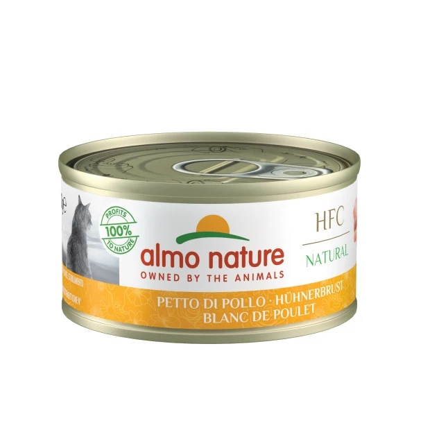 ALMO NATURE HFC Natural Blanc Poulet 70g